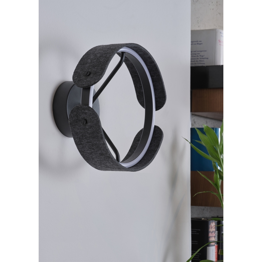 Osram - LED-väggarmatur DECOR CURVE LED/20W/230V grå