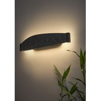 Osram - LED-väggarmatur DECOR FLAT LED/13W/230V grå