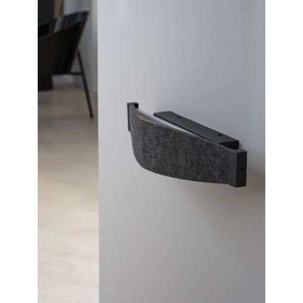 Osram - LED-väggarmatur DECOR FLAT LED/13W/230V grå