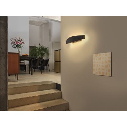 Osram - LED-väggarmatur DECOR FLAT LED/13W/230V grå