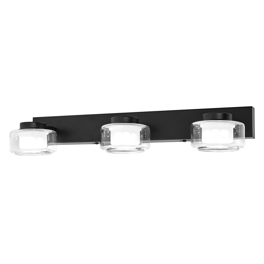 Osram - LED-badrumsvägglampa ORBIS FLAME 3xLED/5,5W/230V 3000/4000K IP44 svart