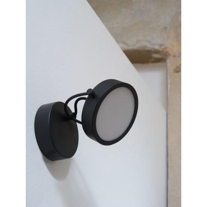 Osram - LED vägglampa DECOR PUCK LED/11W/230V svart