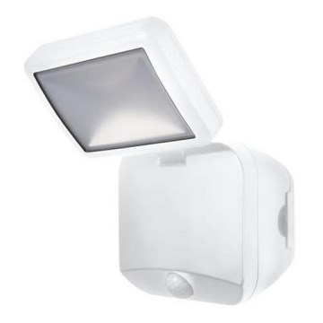 Osram - LED väggstrålkastare för utomhusbruk med sensor BATTERY LED/4W/4xD IP54