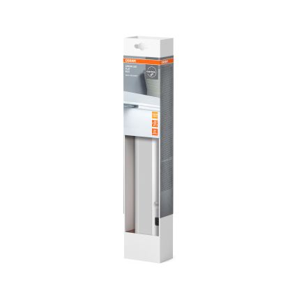 Osram - LINEAR underbyggd LED-armatur, 6 W, 230 V, 3000 K, 37 cm, silver