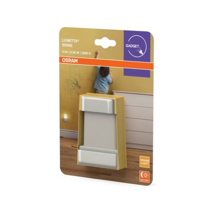 Osram - LUNETTA LED-nattlampa med sensor LED/0,28W/230V 3000K