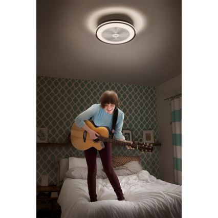 Osram - LED Dimbart takarmatur med fläkt MURLAN LED/26W/230V 3000-6500K + fjärrkontroll