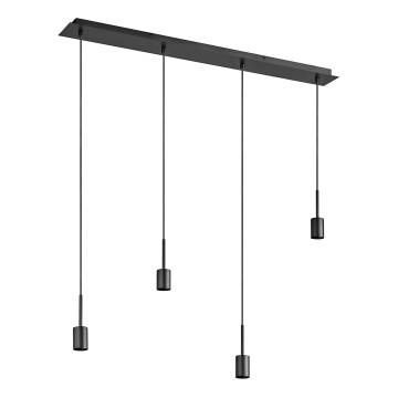 Osram - Nätkabel NEEDLE PENDANT 4xE27/25W/230V antracit