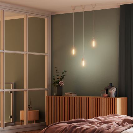 Osram - Nätkabel PENDULUM BELL 1xE27/15W/230V vit