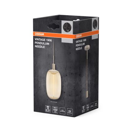 Osram - Nätkabel PENDULUM NEEDLE 1xE27/15W/230V
