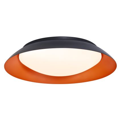 Osram - LED dimbar taklampa ORBIS PLATE LED/45W/230V Ø 48 cm orange/svart