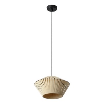 Osram - Pendel med sladd DECOR STRIPES 1xE27/10W/230V Ø 30,5 cm beige
