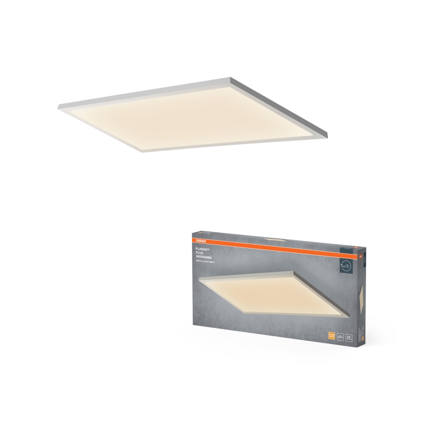 Osram - PLANON ytmonterad LED-panel 22W/230V 3000K 30x60 cm vit