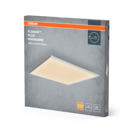 Osram - PLANON ytmonterad LED-panel LED/40W/230V 60x60 cm vit