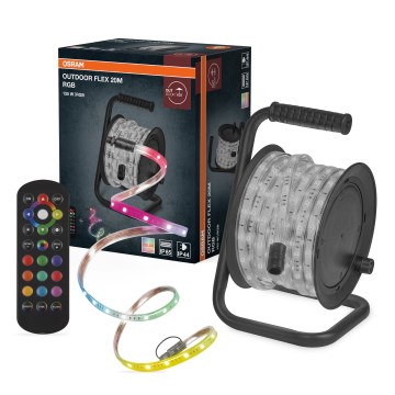 Osram - RGB-LED dimbar utomhusremsa FLEX 20m LED/135W/230V IP65 + fjärrkontroll