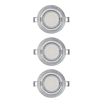 Osram - SET 3x Infälld LED-belysning  3xGU10/3W/230V