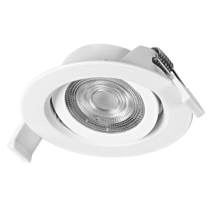 Osram - 3-pack dimbara LED-infällda spotlights SPOT LED/4,9W/230V 2700K Ø 8,7 cm vit