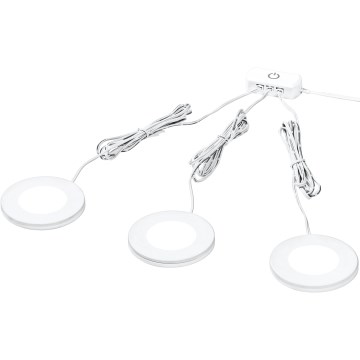 Osram - Set med 3 LED underskåpsarmaturer UNDERCABINET LED/8,5W/230V 3000K vit