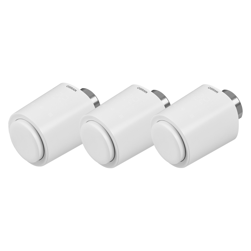 Osram - Set med 3 termostatiska ventilhuvuden SMART+ 3xAA Wi‑Fi