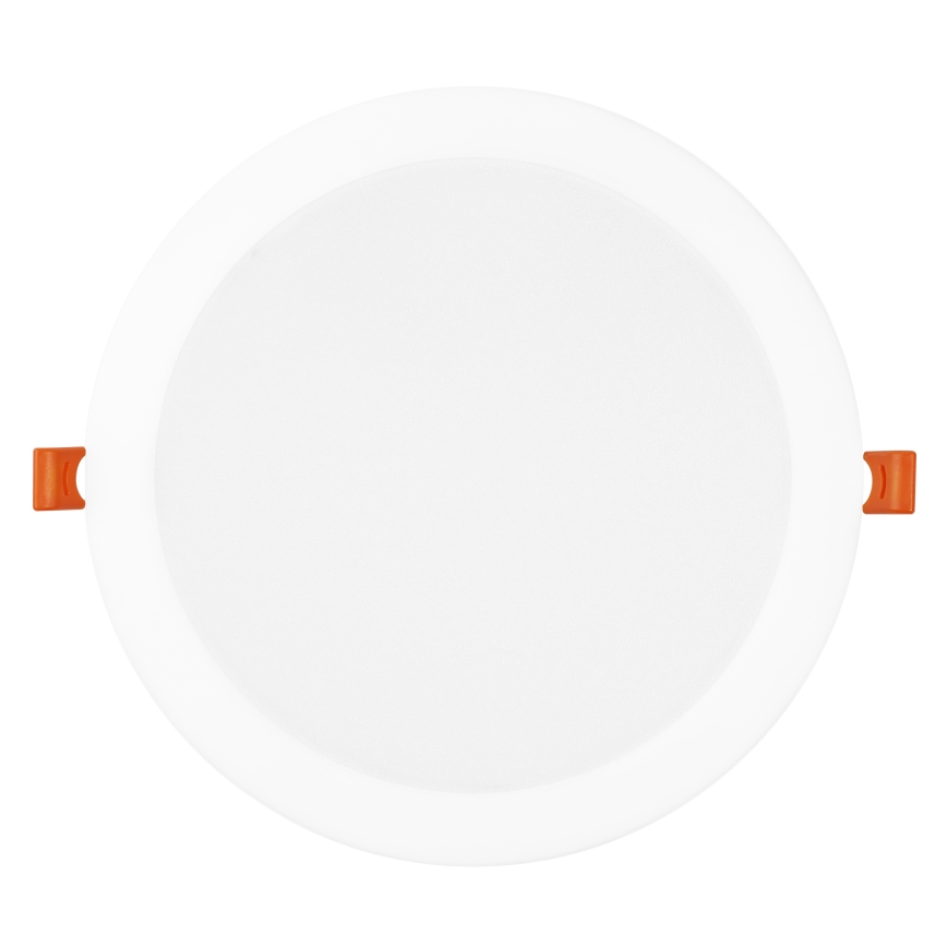 Osram - Set om 6 LED-infällda takarmaturer ESSENTIAL LED/18W/230V 4000K Ø22 cm vit
