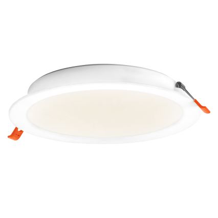 Osram - Set om 6 LED-infällda takarmaturer ESSENTIAL LED/18W/230V 4000K Ø22 cm vit