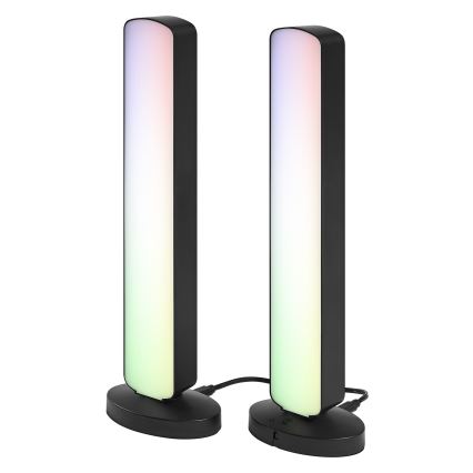 Osram - Set om 2 dimbara LED RGBW-bordslampor MOOD LIGHT LED/4W/230V 2700-6500K Wi-Fi + fjärrkontroll