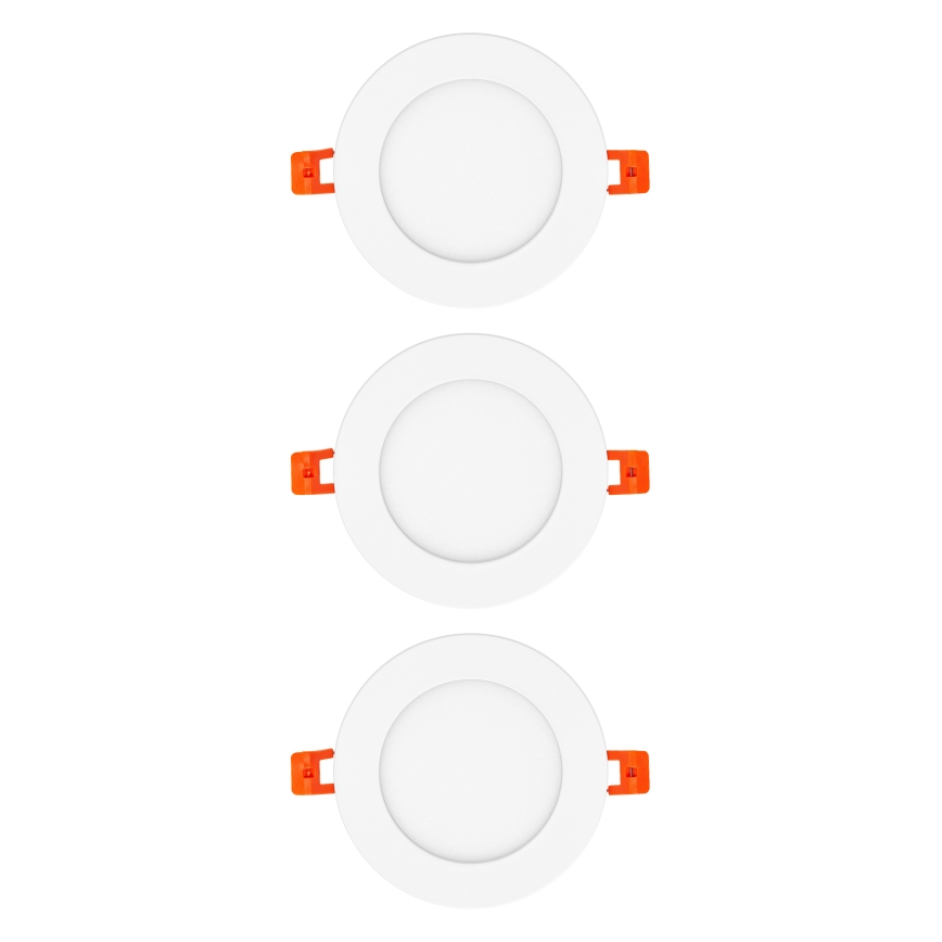 Osram - Set om 3 infällda downlights LED/8W/230V 3000K Ø 12 cm vit