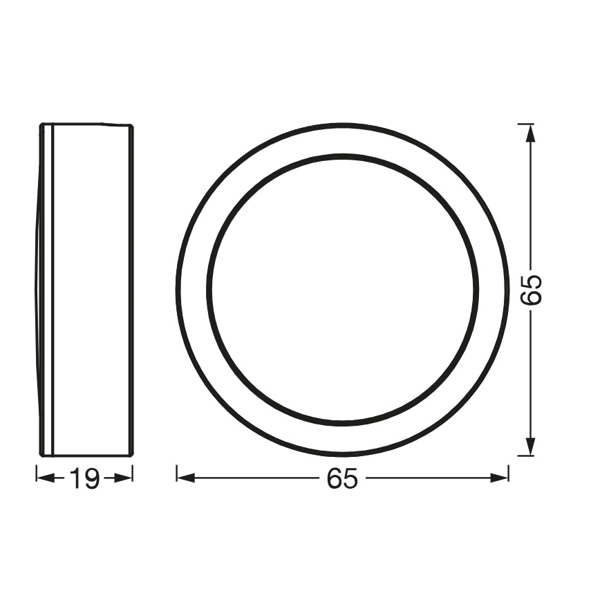 Osram - Set om 3 LED-underskåpsarmatur UNDERCABINET LED/3W/230V 3000K vit