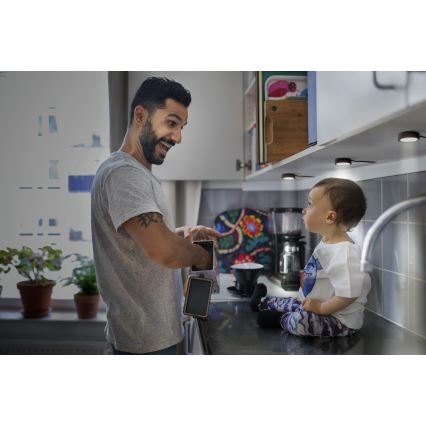 Osram - Set om 3 LED-underskåpsarmaturer UNDERCABINET, 3 W, 230 V, 3000 K, svart