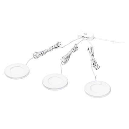 Osram - Set med 3 LED underskåpsarmaturer UNDERCABINET LED/8,5W/230V 3000K vit
