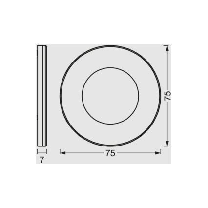 Osram - Set med 3 LED underskåpsarmaturer UNDERCABINET LED/8,5W/230V 3000K vit