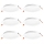 Osram - Set om 6 LED-infällda takarmaturer ESSENTIAL LED/18W/230V 4000K Ø22 cm vit