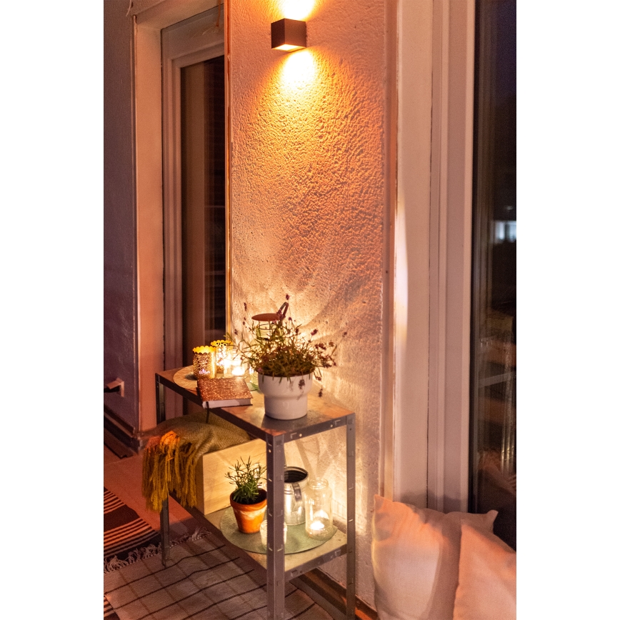 Osram - LED RGBW Dimbar utomhusväggarmatur SMART+ BRICK LED/14W/230V IP44 Wi‑Fi