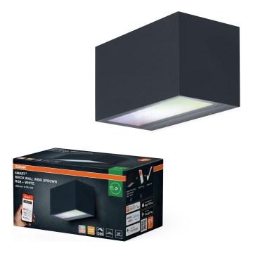 Osram - SMART+ BRICK LED RGBW dimmbar utomhusväggarmatur LED/14W/230V IP44 Wi-Fi