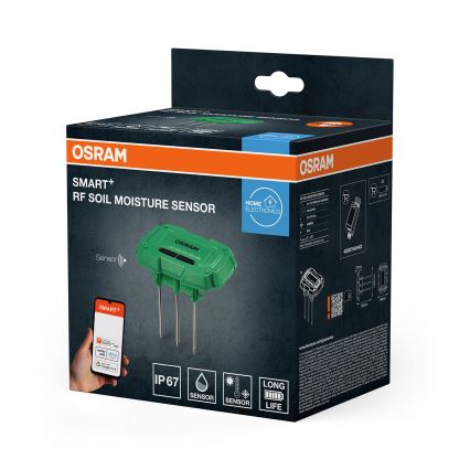 Osram - SMART+ jordfuktighets- och temperatursensor 3xAAA IP67 Wi-Fi