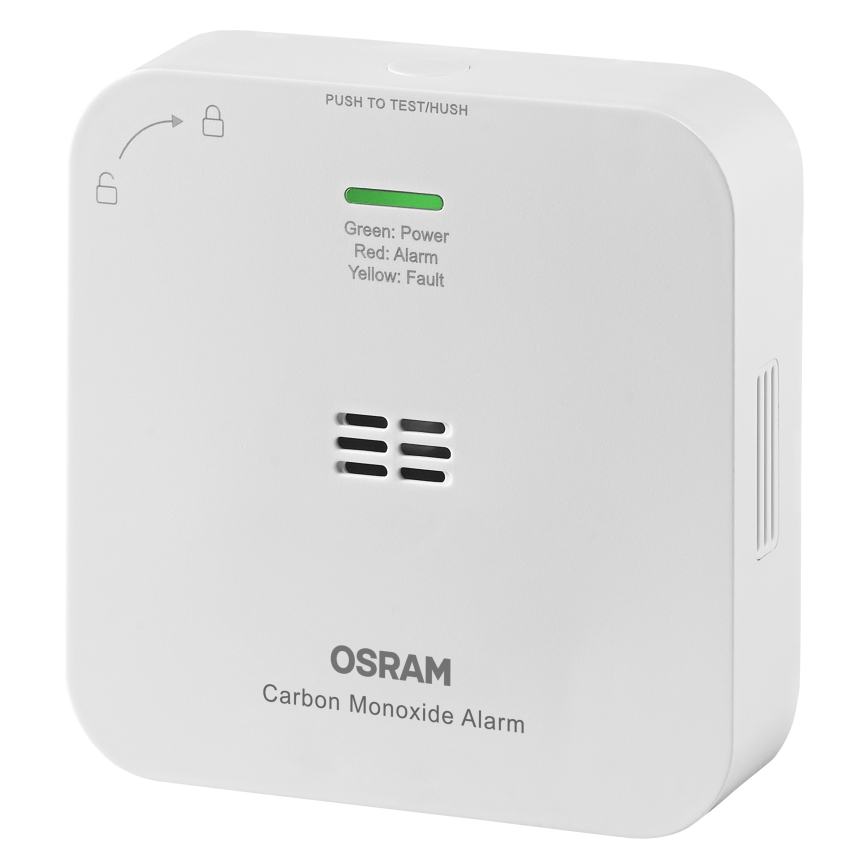 Osram - SMART+ kolmonoxidvarnare 2xAA Wi-Fi