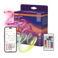 Osram - SMART+ MAGIC FLEX 5m LED RGB, dimbar LED-remsa, 24W/230V, Wi-Fi + fjärrkontroll