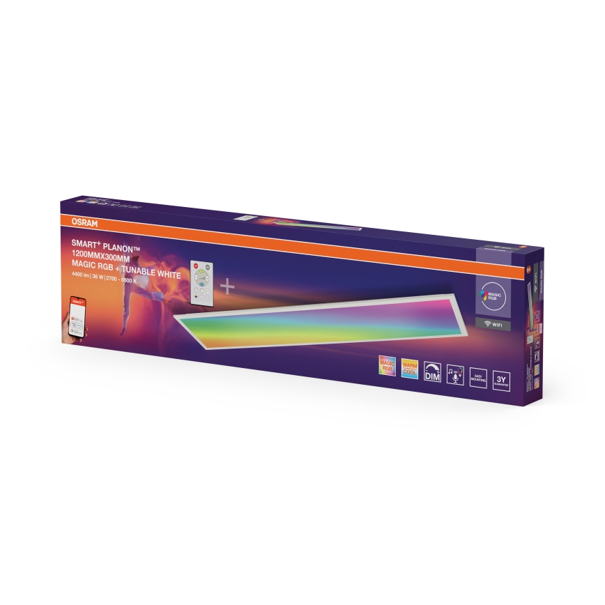 Osram - LED RGBW dimbar taklampa SMART+ MAGIC LED/36W/230V 2700-6500K Wi-Fi + fjärrkontroll