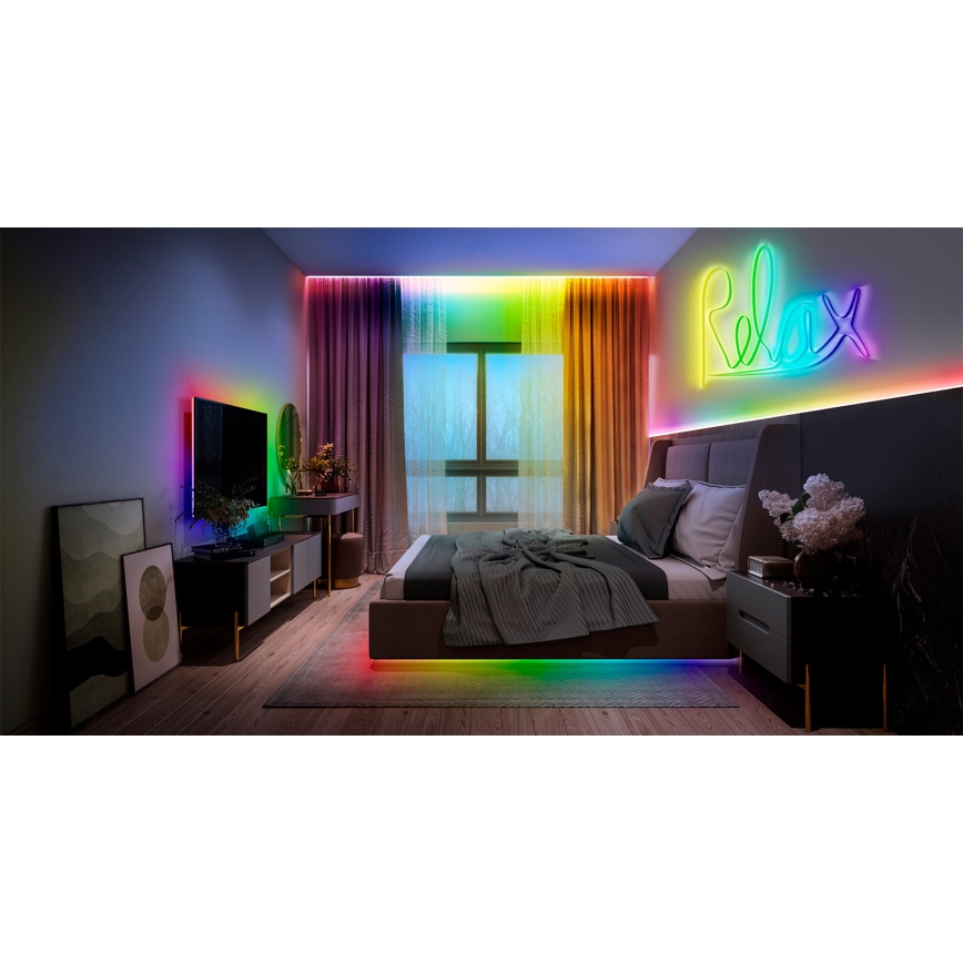 Osram - Dimbar RGB-LED-remsa SMART+ MAGIC 3m LED/22W/230V Wi-Fi + fjärrkontroll