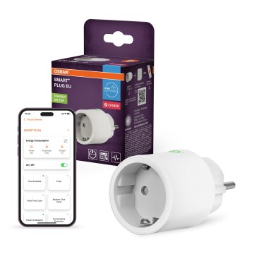 Osram - SMART+ Schuko smartplugg 2300W/230V/10A vit
