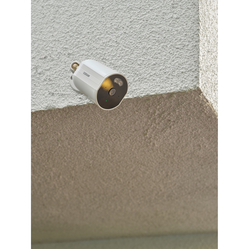 Osram - Smart utomhuskamera med 2K-sensor SMART+ 230V IP67 Wi-Fi