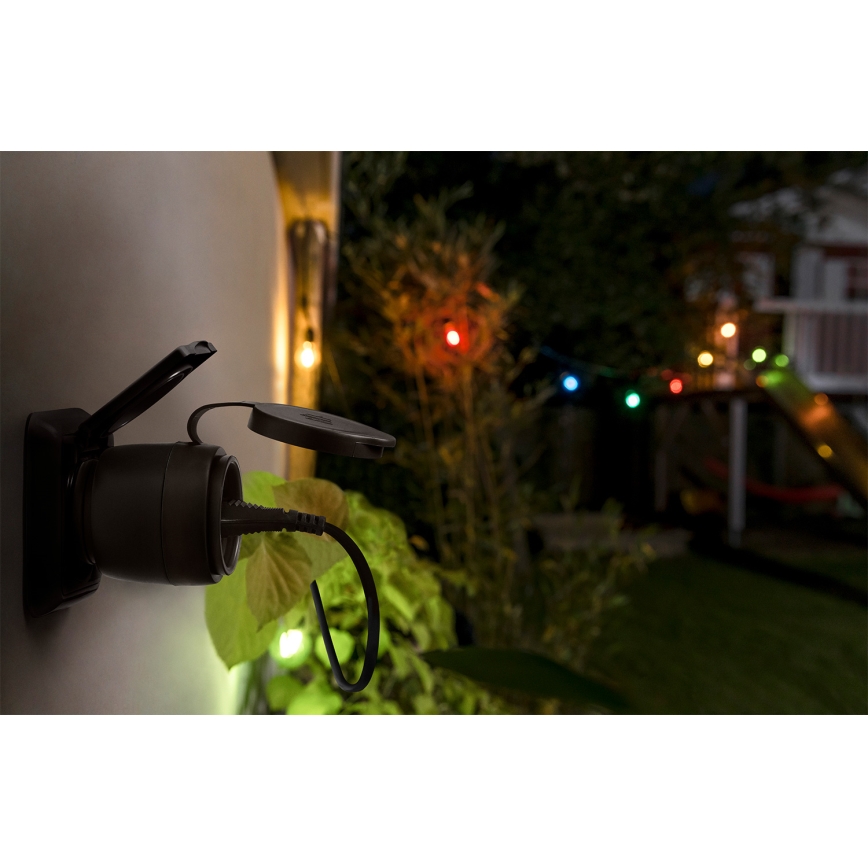Osram - Smart utomhusuttag SMART+ SCHUKO 3680W/230V/16A IP44