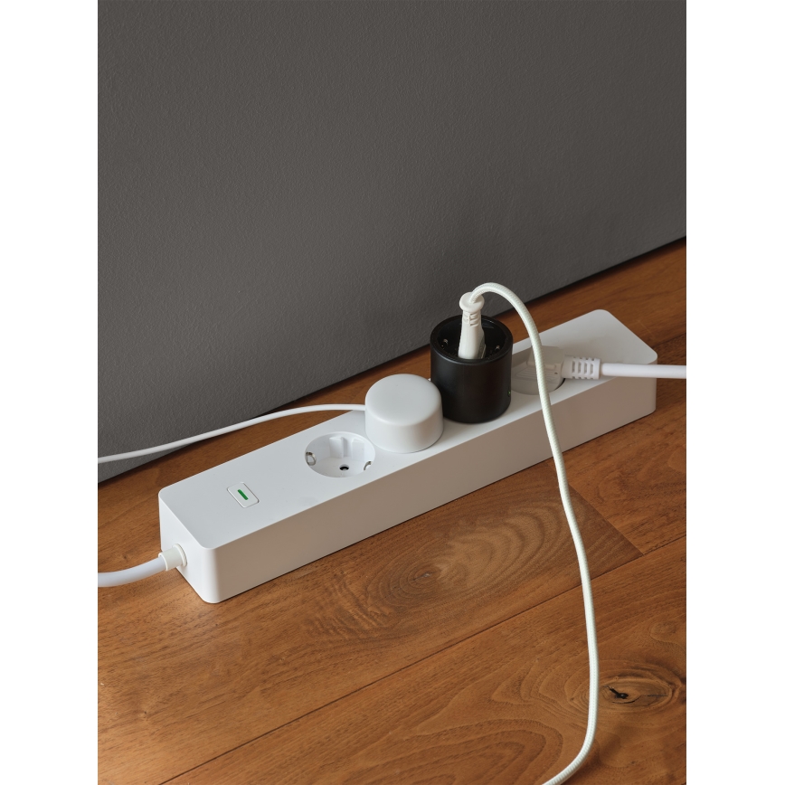 Osram - Smart uttag SMART+ MATTER SCHUKO 2300W/230V/10A Wi-Fi svart