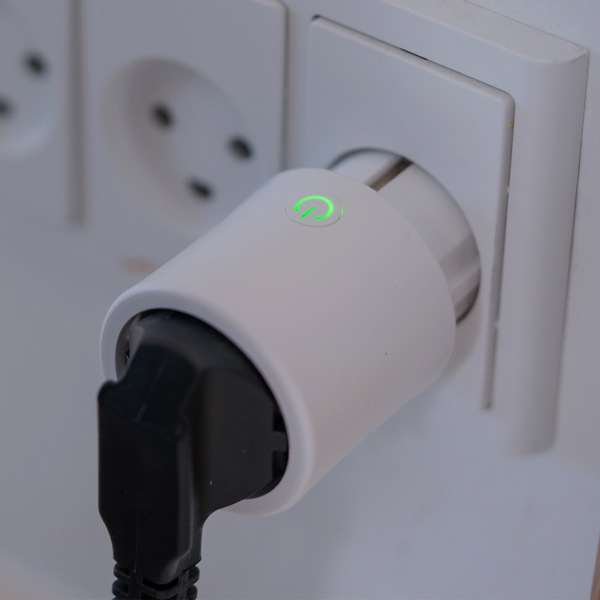 Osram - Smart uttag SMART+ MATTER SCHUKO 2300W/230V/10A Wi-Fi vit