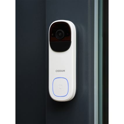 Osram - Smart videodörrklocka med 2K-sensor SMART+ 230V IP66 Wi-Fi