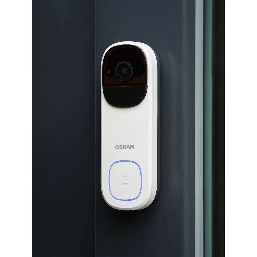 Osram - Smart videodörrklocka med 2K-sensor SMART+ 230V IP66 Wi-Fi