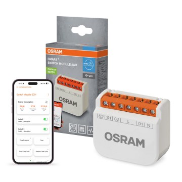 Osram - SMART+ Wi-Fi-modul för 2-knapps strömbrytare, 230 V