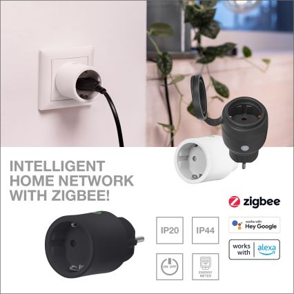 Osram - Smartuttag SMART+ SCHUKO 2300W/230V/10A svart