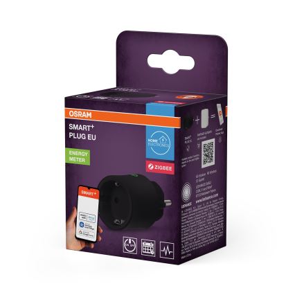Osram - Smartuttag SMART+ SCHUKO 2300W/230V/10A svart