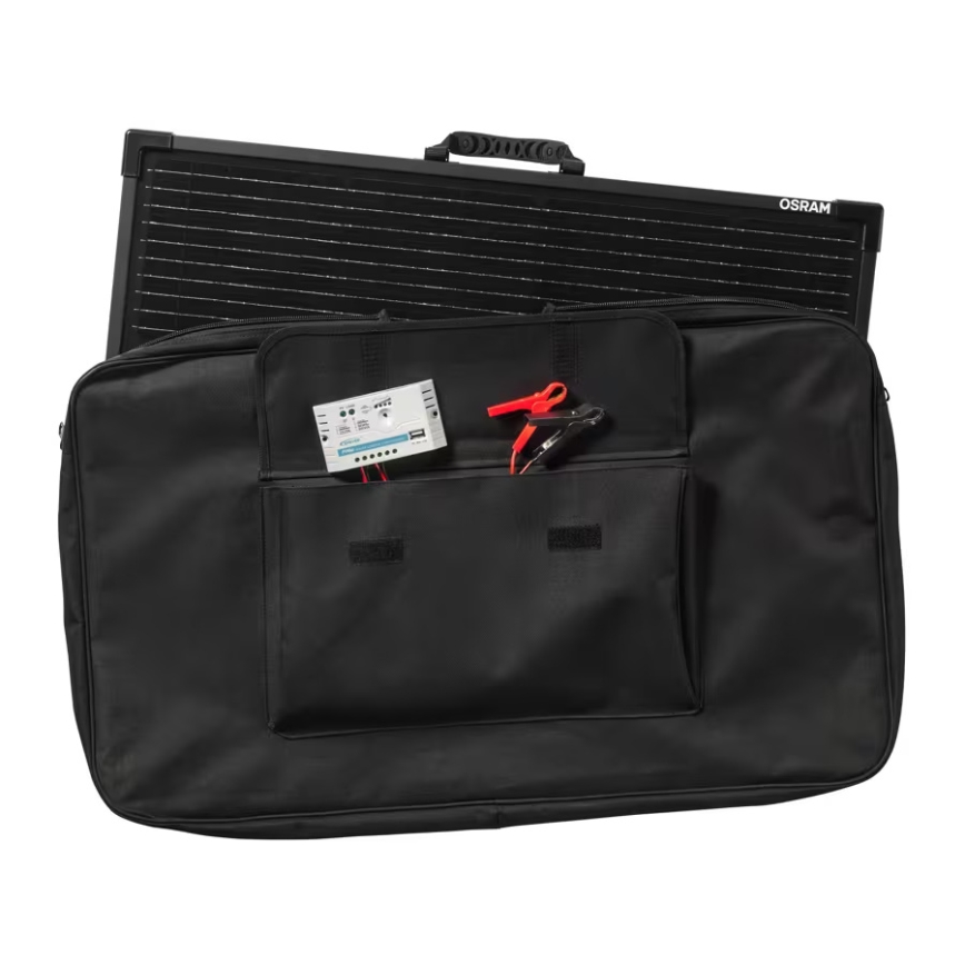 Osram - Solpanel för fristående batteriladdning BATTERY CHARGE SOLAR 100W IP65