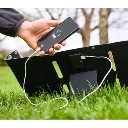 Osram - Solpanel för fristående laddning BATTERY CHARGE SOLAR 20W IP65